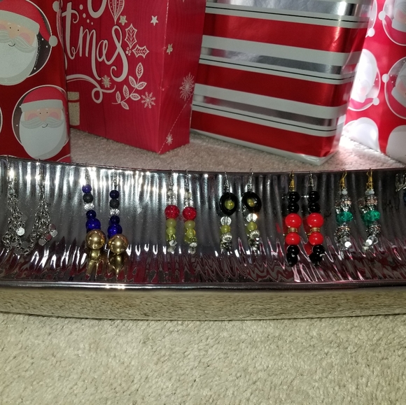 Colorful variety of earrings for $5 each - Picture 1 of 1